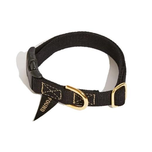 ⑥ Found My Animal｜cotton collar black